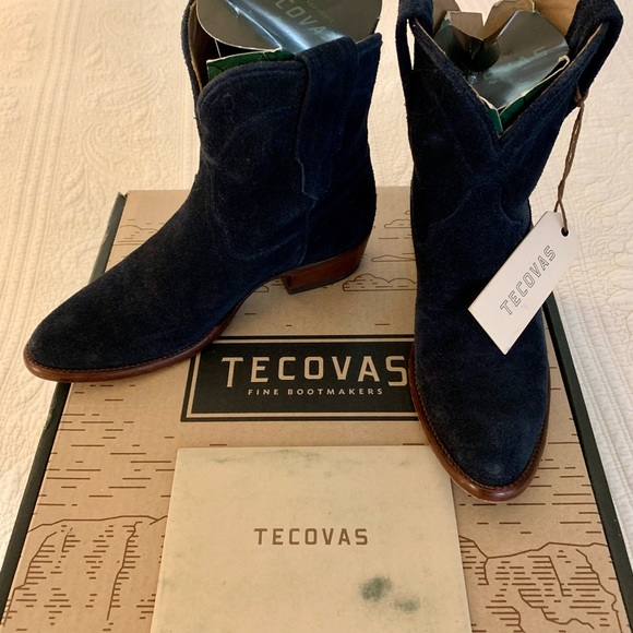 Tecovas Shoes - Tecovas ‘The Lucy’ Western Style Boots - Navy - Size 6.5 - like NWT
